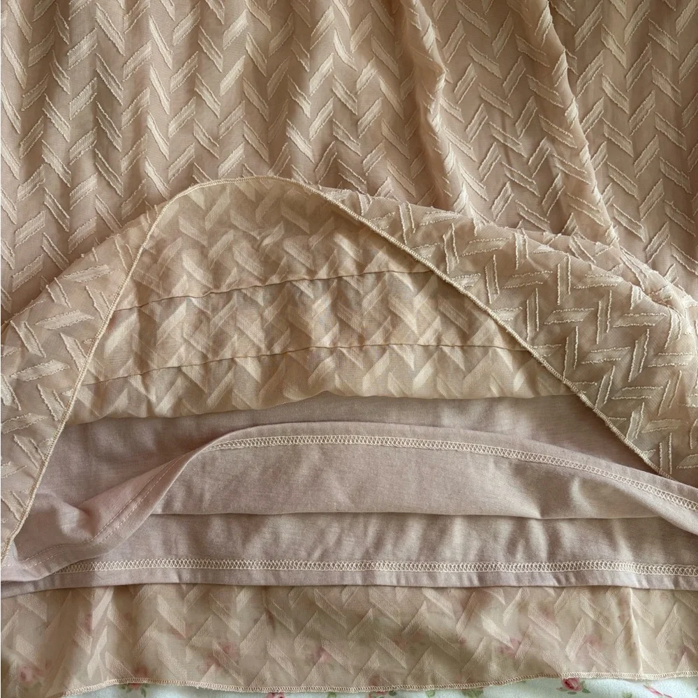Small Pink One September Anthropologie Anwen Boho Peasant Dress - Picture 11 of 16